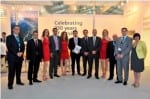 Lloyd's (από αριστερά προς δεξιά): κος Βασίλης Δήμος, Process Improvement Manager, Vodafone Greece, Κος Απόστολος Πουλοβασίλης: Regional Marine Manager EMEA, Lloyd’s Register Group, κος Γιώργος Μαρινάκης, Manager Director Setel, κος Κώστας Πανάγος, Business Improvement Senior Manager, Vodafone Greece, κος Ιωάννης Καλαφάτης: EMBS Business Centre Manager, Lloyd’s Register Quality Assurance, Κος Richard Sadler: Chief Executive Officer, Lloyd’s Register Group, κος Νίκος Σελεμενάκης, Senior Business Continuity & Risk Analyst, Vodafone Greece, κος Νίκος Λουκέρης, Business Risk Manager, Vodafone Greece, κα Κατερίνα Λιάνα: EMBS Technical Manager, Lloyd’s Register Quality Assurance