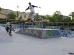 Mike pulling out a nice Fs board in milan