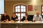 Xanthi Unlimited Potential Από αριστερά: Αντώνης Βαρβατσούλιας, Υπεύθυνος Επικοινωνίας & Δημοσίων Σχέσεων του Ιδρύματος Θρακικής Τέχνης και Παράδοσης / Λία Κομνηνού, Διευθύντρια Δημοσίων Σχέσεων και Εταιρικής Κοινωνικής Ευθύνης της Microsoft Ελλάς / Μανώλης Λαμπόβας, Βοηθός Επικοινωνίας της HEPIS / Σοφιανός Ουτατζής, Διευθυντής Πολιτισμού και Εκπαίδευσης του Ιδρύματος Θρακικής Τέχνης και Παράδοσης