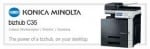 Konica Minolta bizhub C35 banner