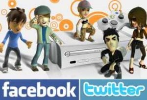 facebook twitter xbox live