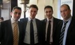 Amadeus in Thessaloniki (Από αριστερά) κ. Μανώλης Βασιλείου, Branch Office Manager, κ. Αλκέτας Μαλιούκης, Key Account Executive, κ. Μάνος Μαρκάκης, Sales & Marketing Manager, κ. Γρηγόρης Αδαμίδης, Senior Executive της Amadeus.