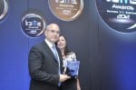 Panagiotis Fiampolis receives the award Panagiotis Fiampolis receives the award