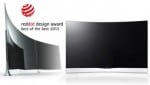 Red dot Best of the Best LG Curved OLED TV