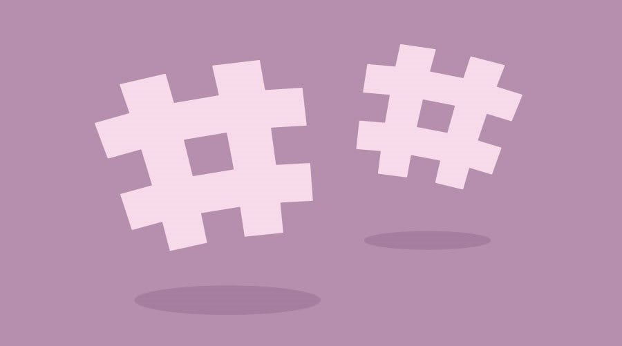hashtags