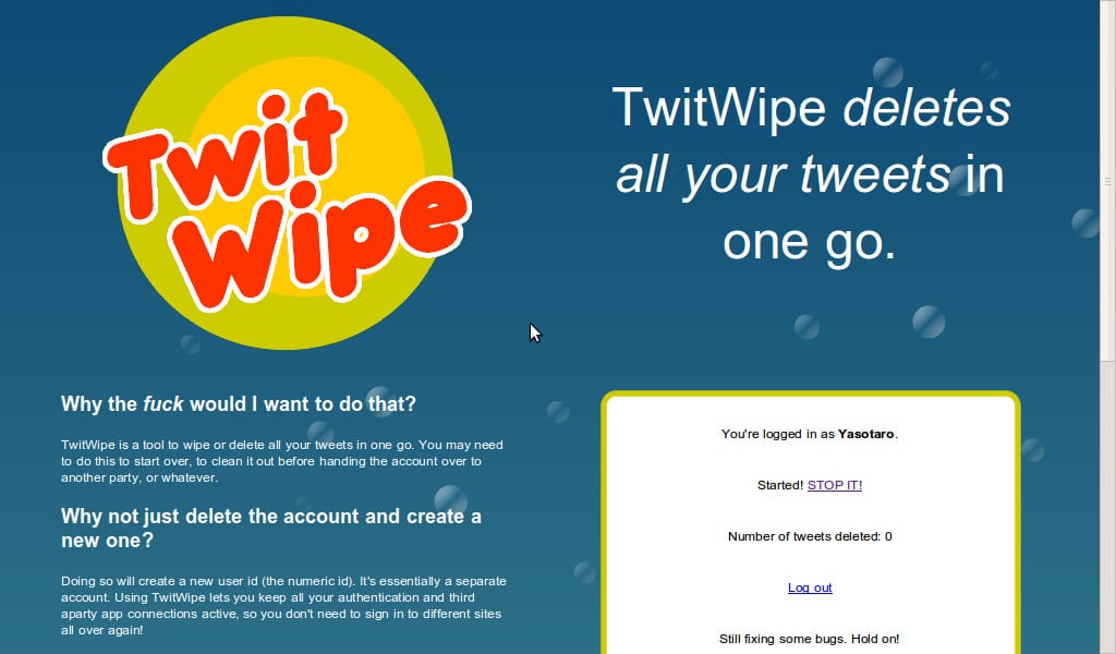 twitwipe