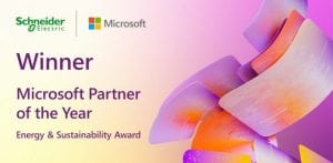 Η Schneider Electric αναγνωρίστηκε από την Microsoft ως ο “Συνεργάτης της Χρονιάς” για το 2022 στους κλάδους της Ενέργειας και της Βιωσιμότητας