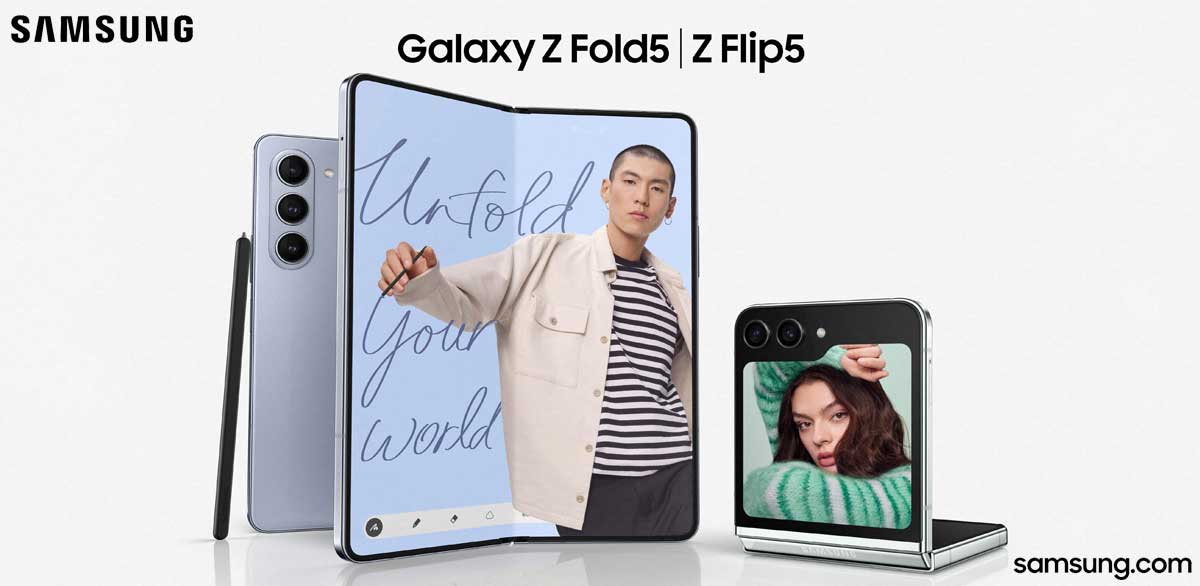 Samsung Galaxy Z Flip5 και Galaxy Z Fold5