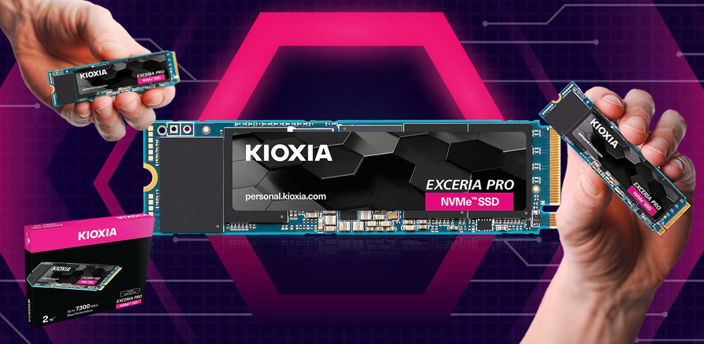 KIOXIA EXCERIA PRO NVMe SSD 2TB