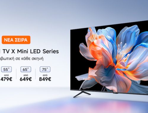 Η Xiaomi αναβαθμίζει την οικιακή ψυχαγωγία με τη σειρά τηλεοράσεων Xiaomi TV X Mini LED